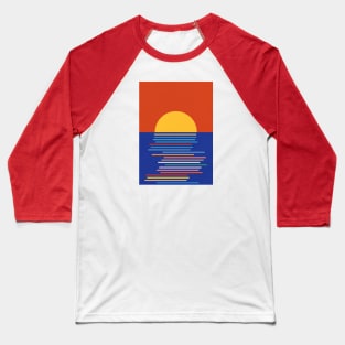 Sunset in Sicily Baseball T-Shirt